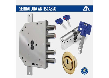 Set Cilindro Serratura E Chiavi Kennedy 80401 – Ricambio Per Cassettiere E Armadi